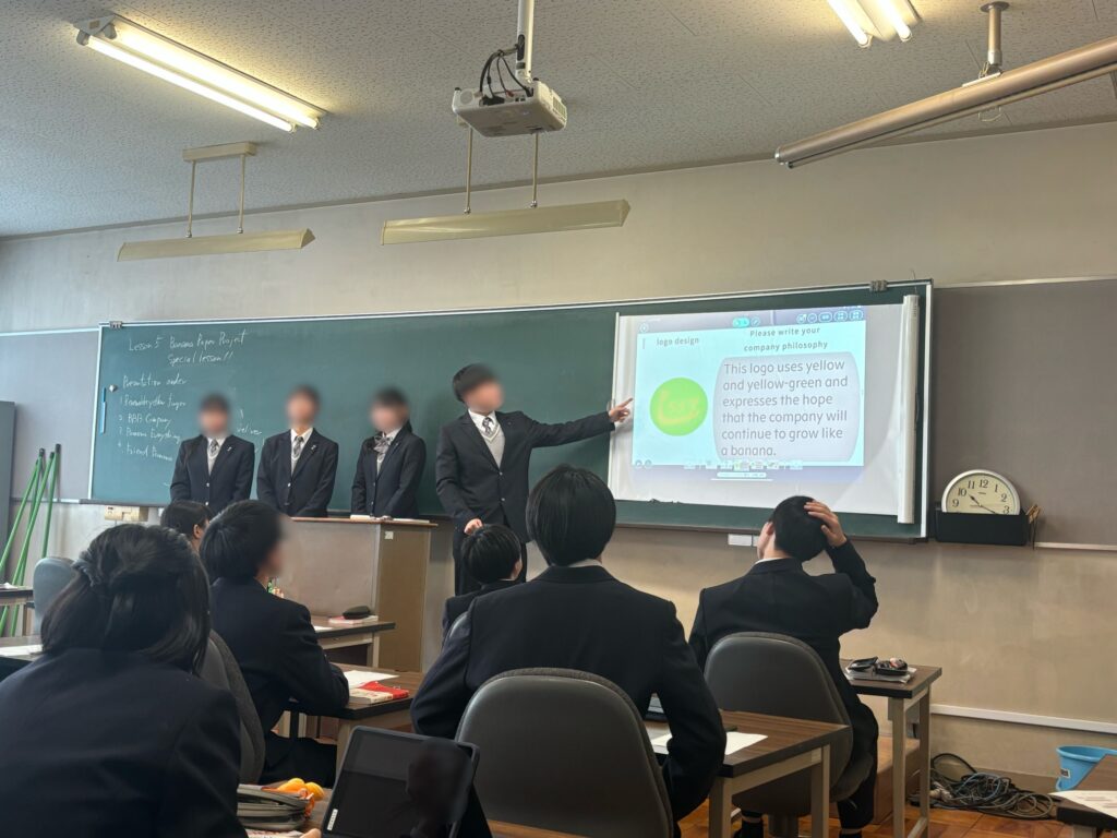 学校訪問の様子